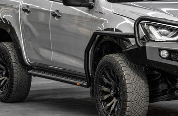 Piak Elite Side Rails for Isuzu D-Max July 2020 - October 2023 - Brixton 4x4 - Buy Online Now!